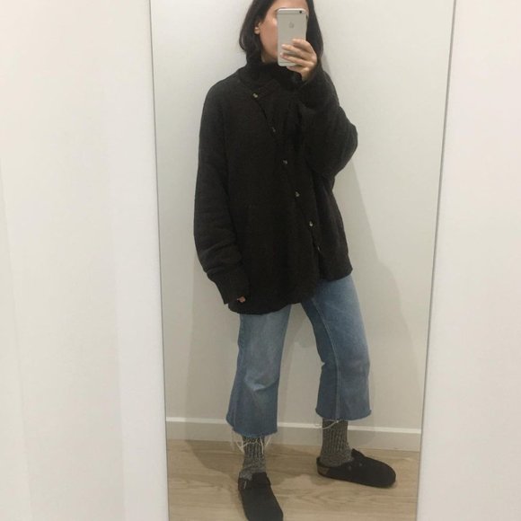 ~ISO~ Monica Cordera Crossed Front Cardigan (AW19) - Picture 4 of 6